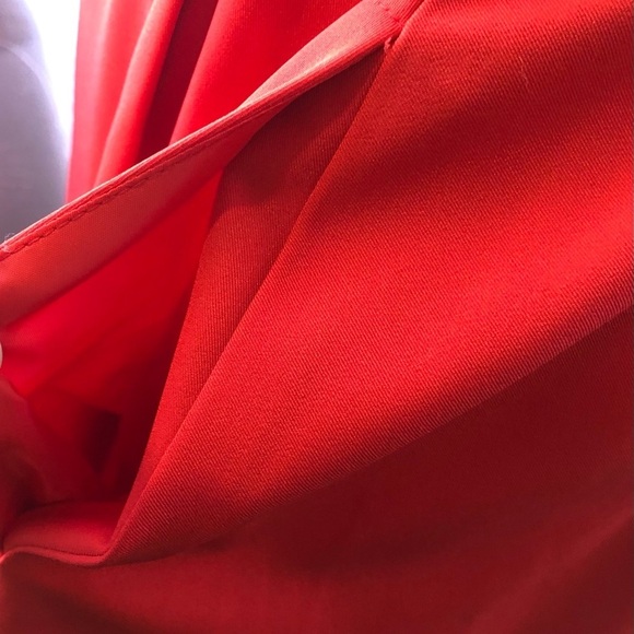 Urban Coco red skirt pleated SZ M midi - Picture 3 of 11